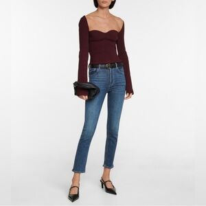 Citizens of Humanity Jolene Jeans Women’s 26 High Rise‎ Slim Straight Crop Blue